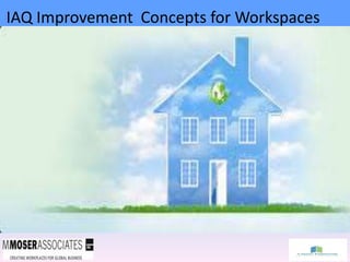 IAQ Improvement Concepts for Workspaces
 