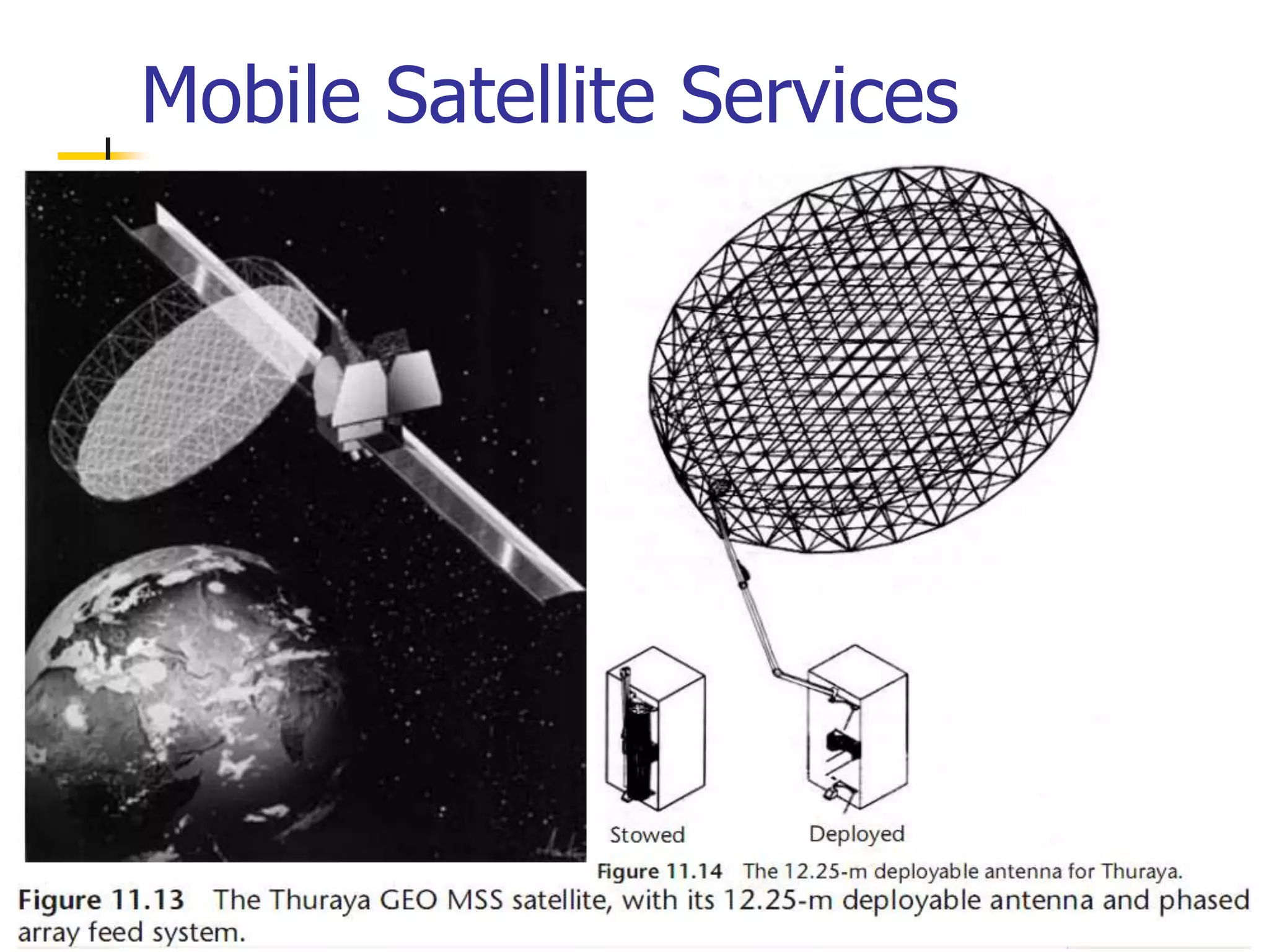 Mobile Satellite Services
 