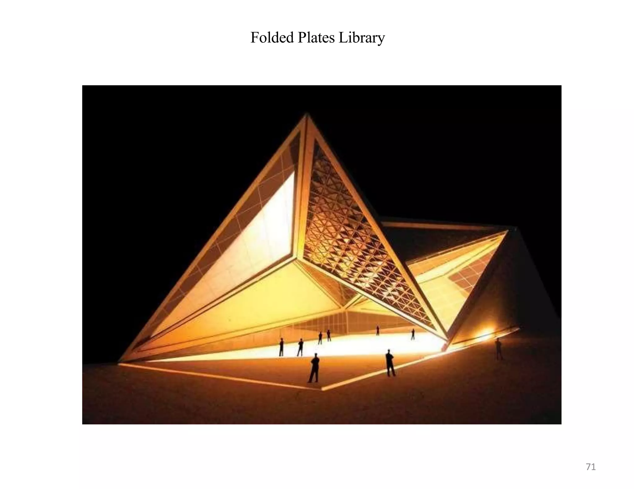 Folded Plates Library
71
 