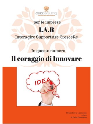IAR Newsletter n. 3 2017 il coraggio di innovare
