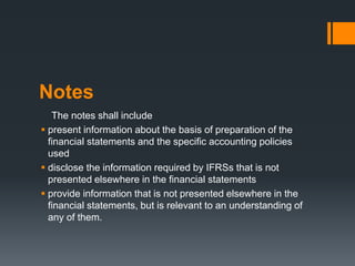 Accounting Ias 1 presentation | PPTX