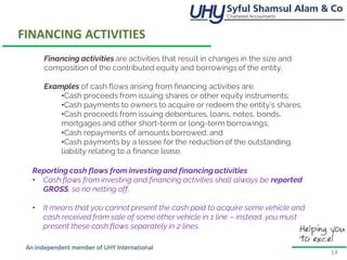 Comprehensive Training on IAS 7: Statement of Cash Flows and IFRS 16 ...