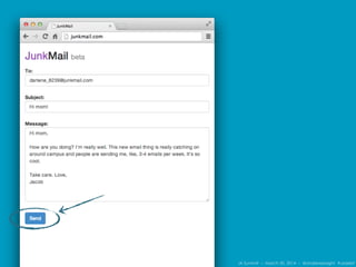 IA Summit – March 30, 2014 – @andrewjwright #uxdebt
 