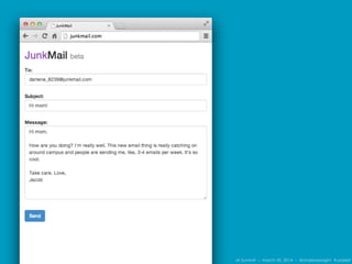 IA Summit – March 30, 2014 – @andrewjwright #uxdebt
 