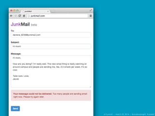 IA Summit – March 30, 2014 – @andrewjwright #uxdebt
 