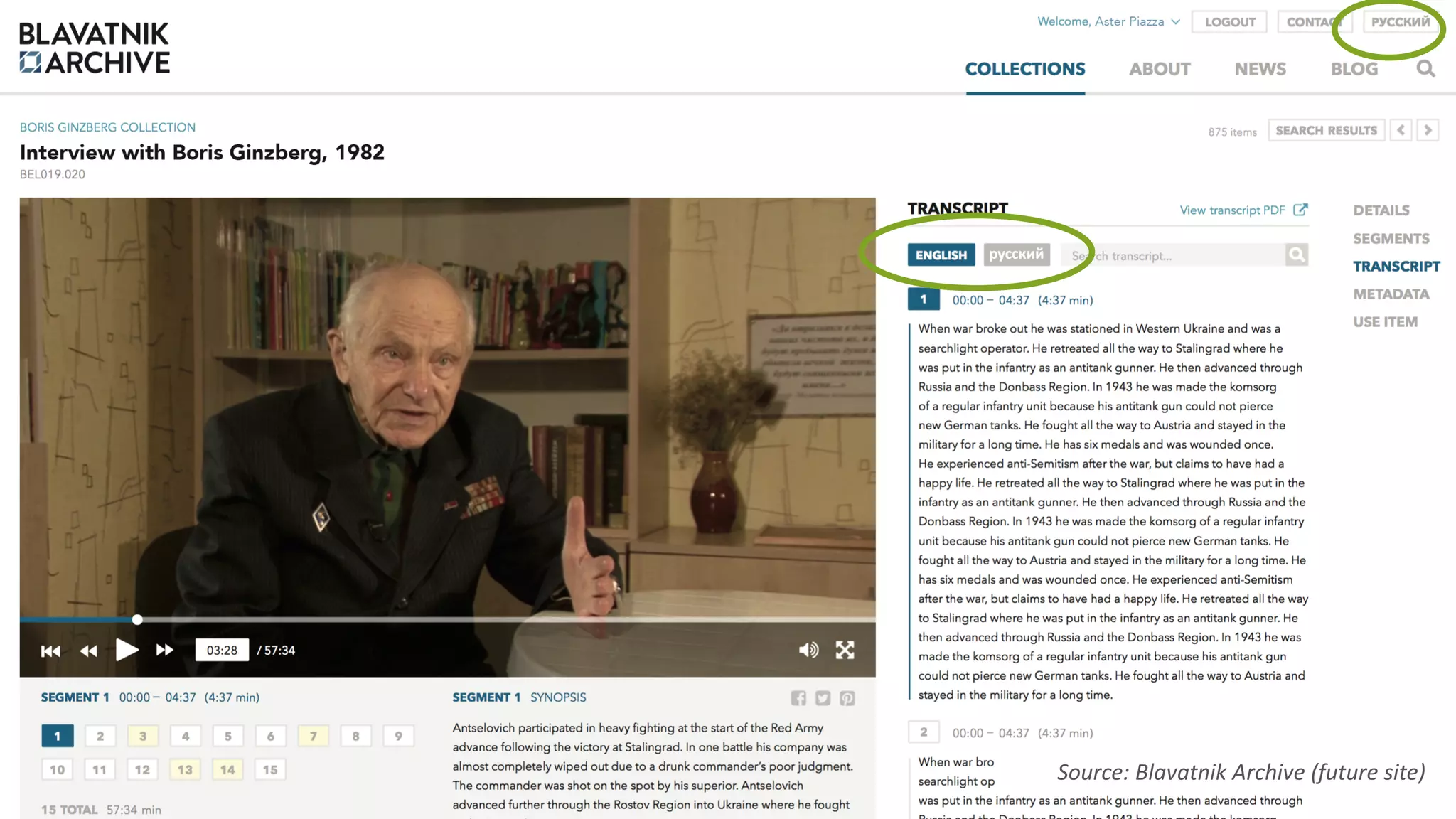 @design4context			Going	Global	 IA	Summit	2018		#IAS18 13
Source:	Blavatnik Archive	(future	site)
 