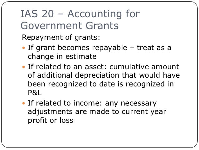 ias 20 payroll journal entry