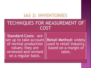 Ias 2 Inventory Methods Ias 2 inventory valuation | PPT