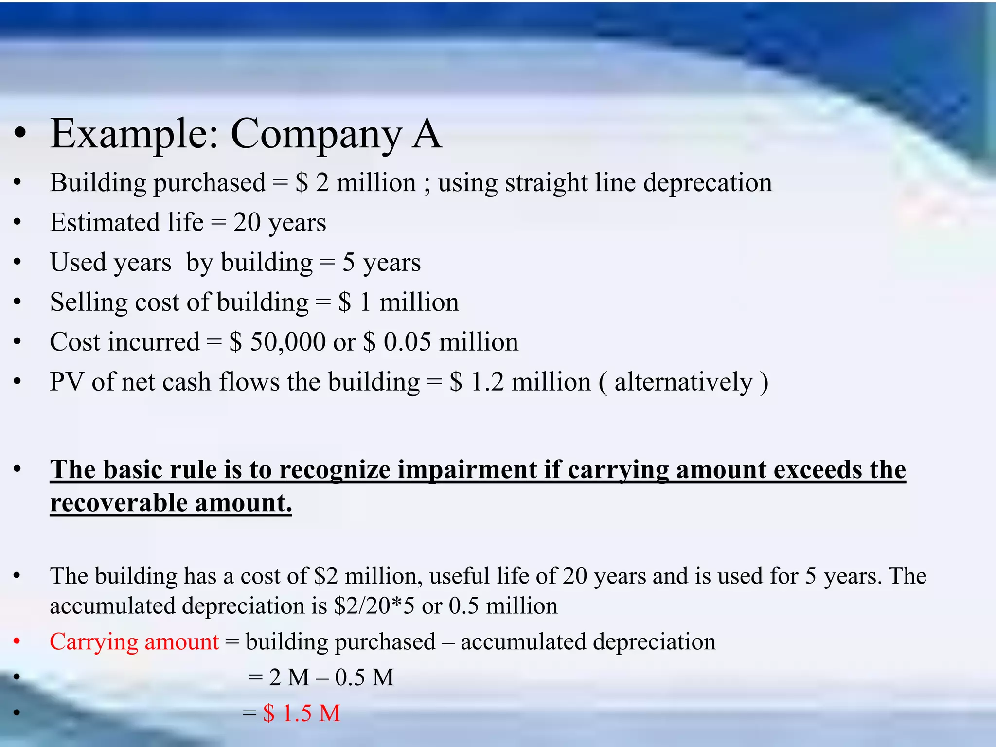 Ias 36 impairment of assets | PPTX
