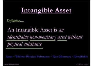 IAS 38 Intangible Assets