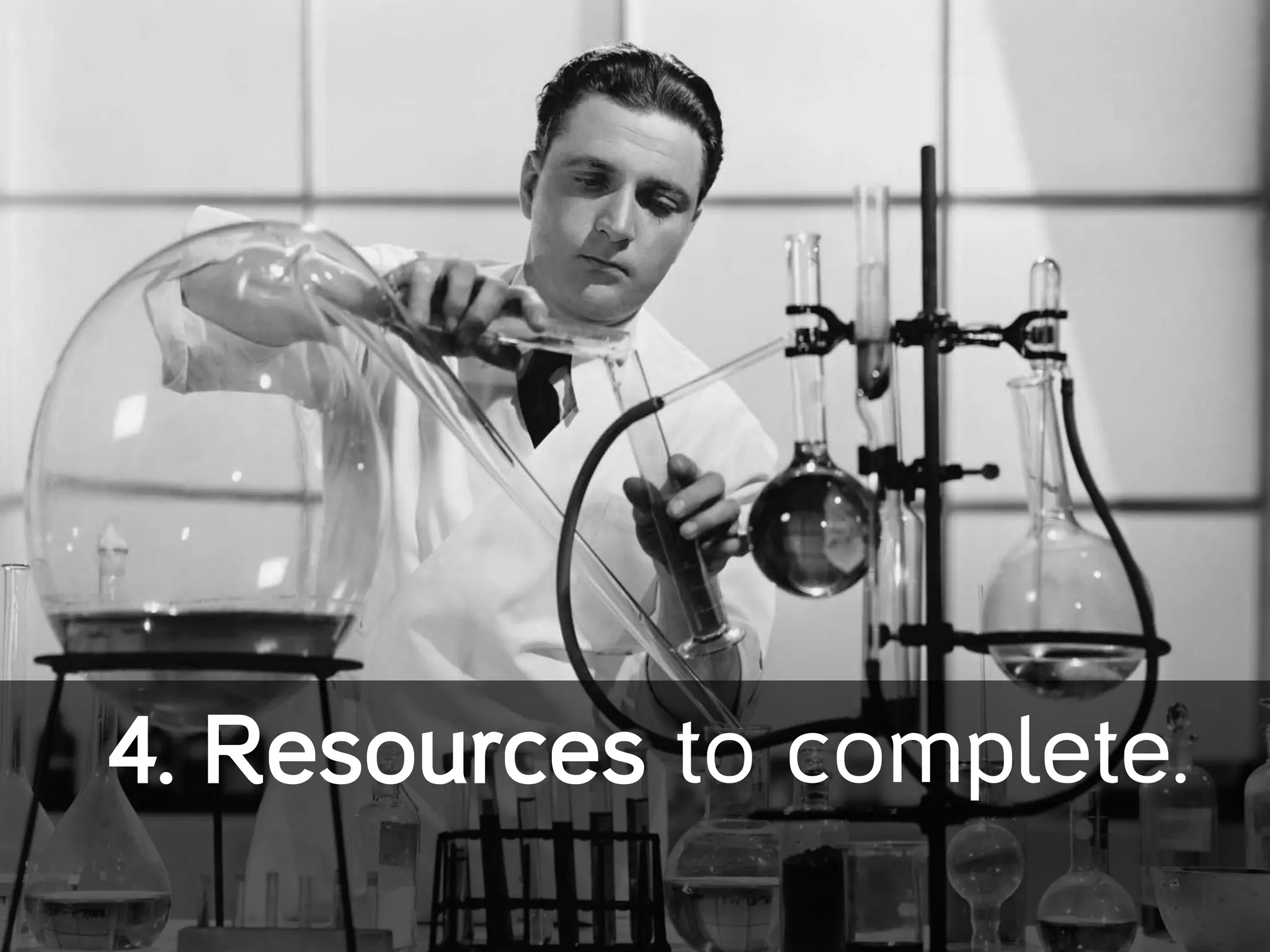 •  Resources	
  to	
  complete	
  
4. Resources to complete.
	
  
 