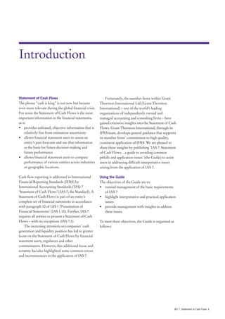 IAS 7 statement of cash flows | PDF