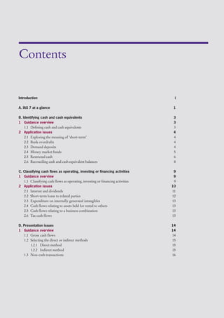 IAS 7 statement of cash flows | PDF