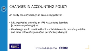 Comprehensive Guide to IAS 8: Accounting Policies and Financial ...