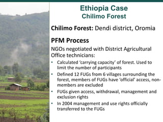 Comparing governance reforms to restore the forest commons in Nepal, China and Ethiopia