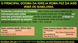 SINAL DA APOSTASIA NA IASD
Batismo a Luz de vela.
 