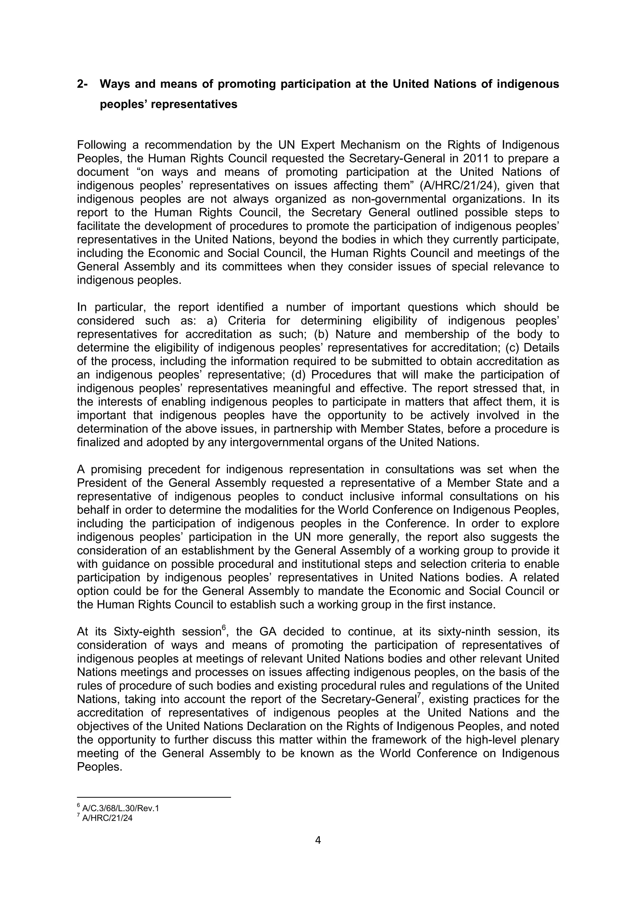 Timatic Paper #WCIP2014 IASG - thematic paper participation rev1 | PDF