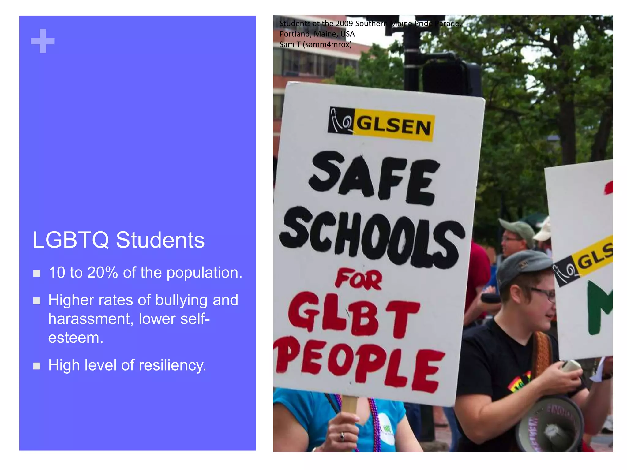 LGBTQ Curriculum Inclusion: The Role of the School Library | PPTX