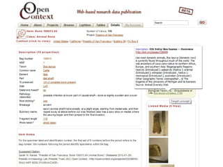 Open Context: Record
 