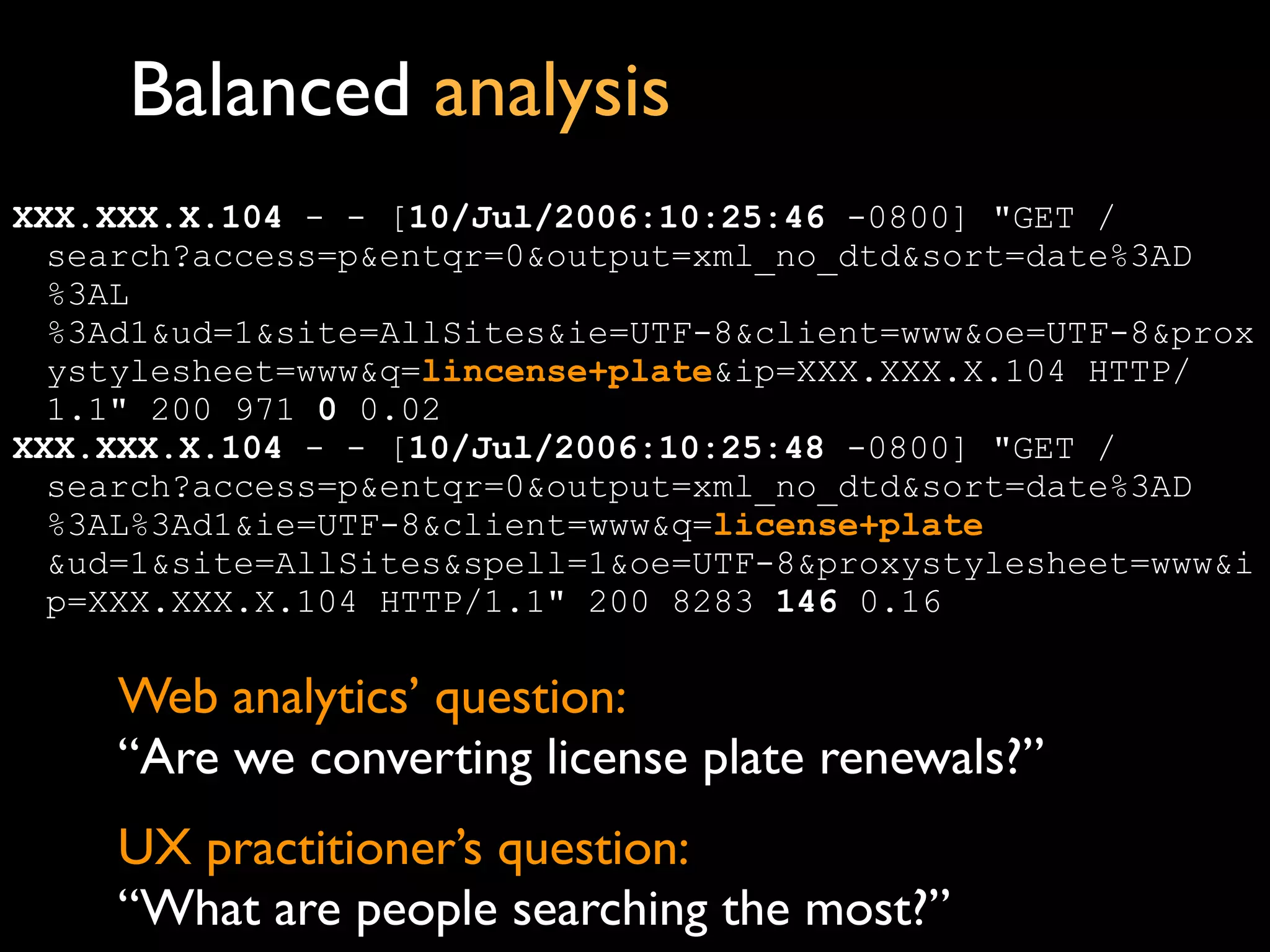 How they use data: measur
world we know versus wo
we don’t
Measuring the world we know
 
Exploring the world we don’t
 