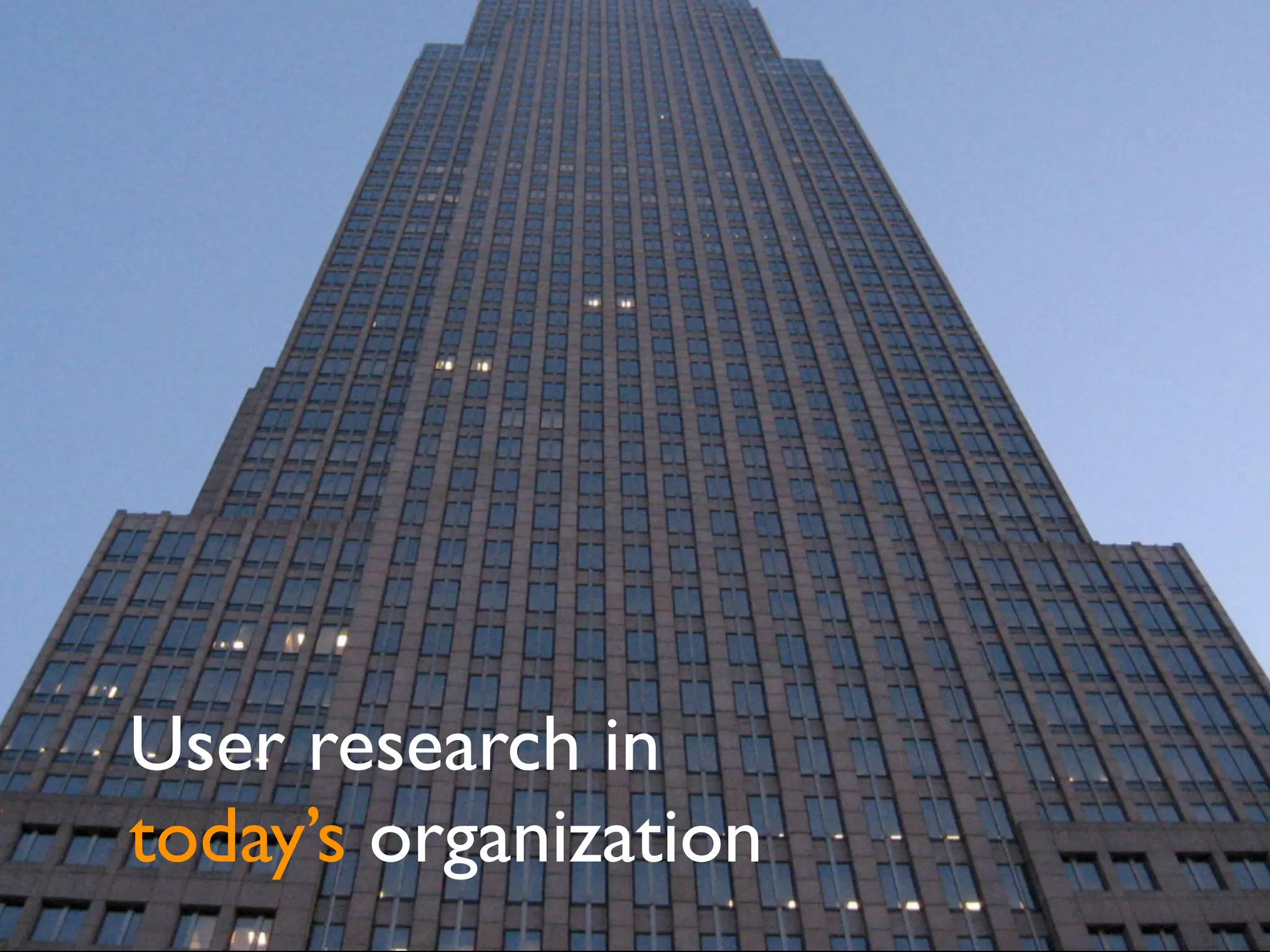 What does victory look like?
 