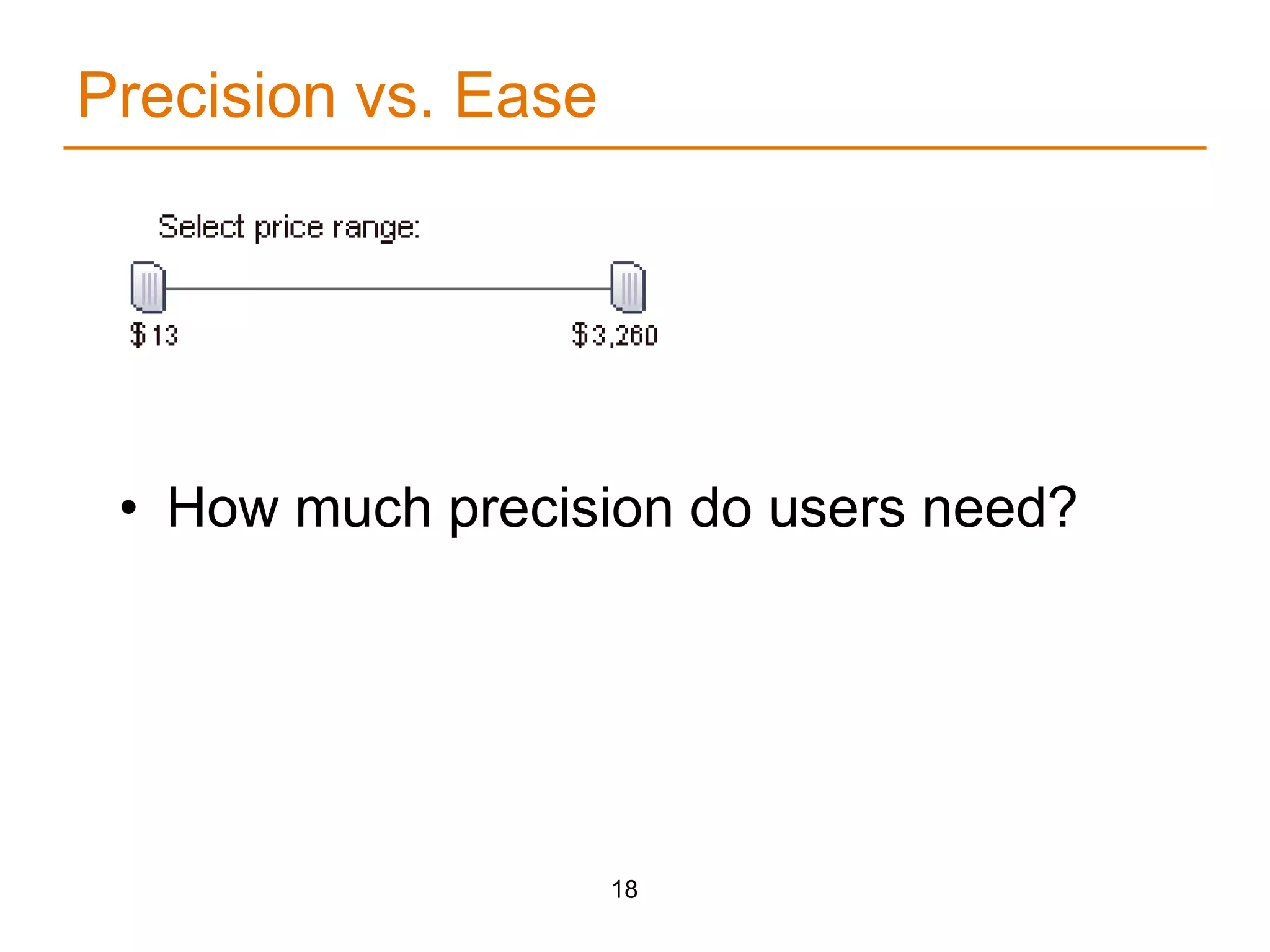 Visual OptionsRetains interaction paradigmRequires the same (or less) cognitive effortLooks nice17