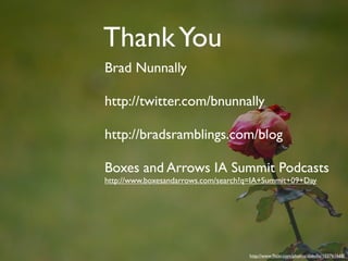 IA Summit Recap St. Louis IxDA