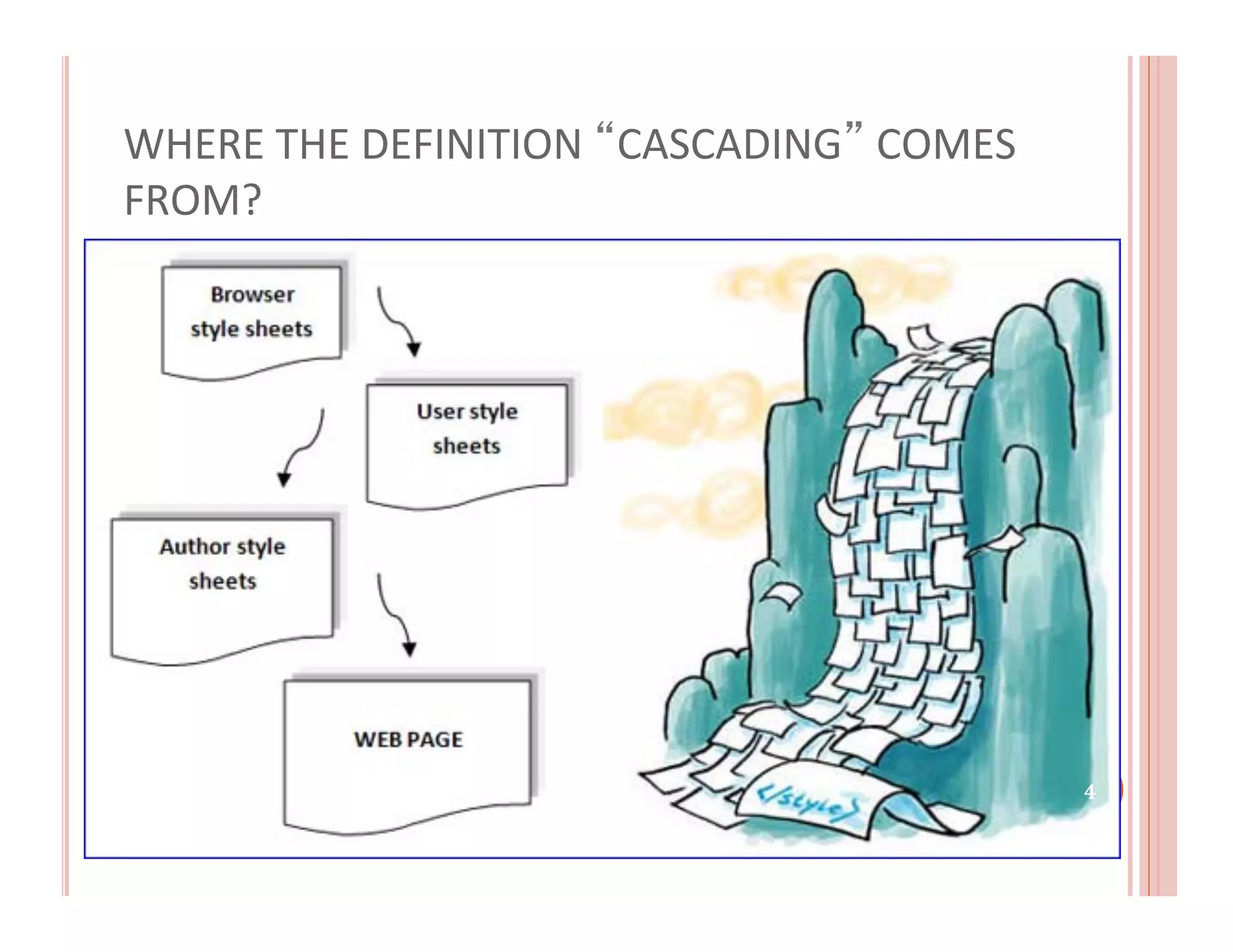 WHERE	
  THE	
  DEFINITION	
  “CASCADING”	
  COMES	
  
FROM?	
  
4	
  
 
