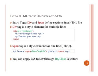 CSS Introduction | PDF