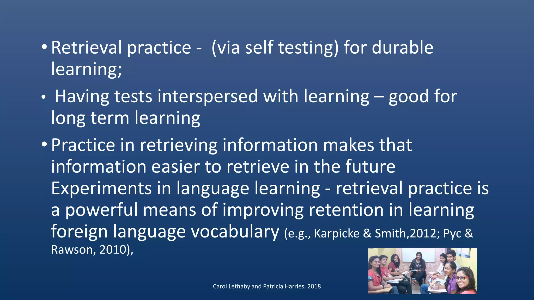 Evidence-based teaching strategies in ELT | PPTX
