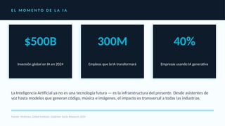 LAS TENDENCIAS DE LA INTELIGENCIA ARTIFICIAL PARA EL 2026 | PPTX