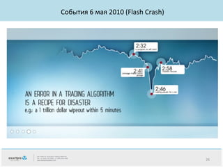 События 6 мая 2010 (Flash Crash)

26

 