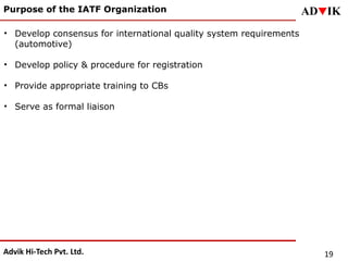 IATF 16949 TRAINING AWARENESS is a must known for all.pptx
