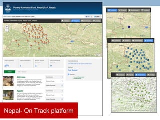 Nepal- On Track platform
 