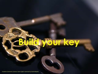 Build your key

Creative Commons License: Some rights reserved by stevendepolo

 