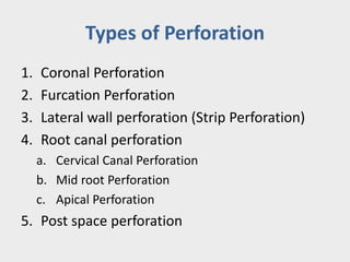 Perforation Classification Iatrogenic Perforation- A guide to fixing the hole in your patient's ...