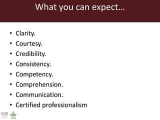 Introducing the Internal Audit Unit at ILRI