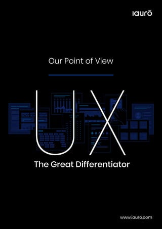 UX Design – The Great Differentiator