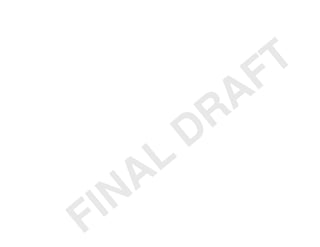 FINAL
DRAFT
 