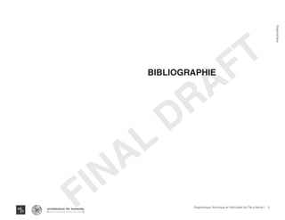 5Diagnostique Technique et Participatif de l’Île à Vache |
﻿
Typography
architecture for humanity
architecture for humanity
architecture for humanity
Diagnostique
FINAL
DRAFTbibliographie
 