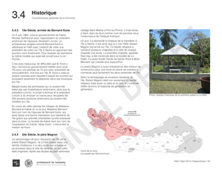 Annee:1800
Occupation de
l’entrepreneur Bernard Cock
KaKok
Trou
Milieu
Soulette
La Hatte
Batelmie
Grand
Sable
Mme
Bernard
Gros Morne
Grande Plaine
Figuier
Trou L’embara
Rav
Pierre
Pradel
Grand
Barriere
Marais
Sale
Dentelle
Cocoyer Anse a Canot
La Fortune
Mangle
Bois
Bouton
Lan
Palmiste
Carrefour
Citron
Balairase
Pointe
de l’Est
Caye
Rubin
Cayes a l’eau
Pierre le Nantais
Islet a Bouee
3.4.3	 19e Siècle, arrivée de Bernard Kock
Le 3 Juin 1862, sous le gouvernement de Fabre
Nicolas Geffrard et avec l’approbation du président
américain de l’époque, Abraham Lincoln, un
entrepreneur anglais nommé Bernard Kock a
débarqué en Haïti avec l’objectif de créer une
plantation de coton sur l’Île à Vache en apportant des
ouvriers noirs américains. Pour essayer de reproduire
le même modèle qui avait été lucratif pour lui en
Floride.
C’est avec beaucoup de difficultés que B. Kock a
reçu l’accord du gouvernement Haïtien pour louer
l’île pour une période de 10 ans avec possibilité de
renouvèlement. Une fois sur l’île, B. Kock a créé sa
propre monnaie avec laquelle il payait les ouvriers qui
pouvaient seulement le dépenser dans ses boutiques
sur l’île.
Malgré toutes les promesses qui lui avaient été
faites par ses investisseurs américains, ainsi que le
président Lincoln, le projet a échoué et le président
Lincoln a du envoyer un navire pour récupérer les
500 anciens esclaves américains qui avaient été
installés sur l’île.
Au cours de cette période les villages de Madame
Bernard et Kakok on vu le jour. Madame Bernard
tient son nom de l’épouse de Bernard Kock, qui
avait laissé une bonne impression aux habitants de
l’île grâce aux activités charitables qu’elle pratiquait
dans la zone. La localité de Kakok tient son nom de
l’expression en Créole “lakay Kock”, c’est-à-dire la
maison de Kock.
3.4.4	 20e Siècle, le père Magron
Un personnage clé pour l’évolution de l’île est le
prêtre Robert Magron, né à Petit Goâve dans une
famille chrétienne. Il a vécu toute son enfance et
sa jeunesse dans la ville de Jérémie, où son père
était originaire. Après ses études au petit séminaire
collège Saint Martial à Port-au-Prince, il s’est rendu
à Saint Jean-du-Sud comme curé de paroisse sous
l’ordonnance de l’évêque Kolinyon.
Un jour, il a demandé à l’évêque de le transférer à
l’Île à Vache. C’est ainsi que le 5 mai 1959, Robert
Magron est arrivé sur l’île. Ce leader religieux a
construit plusieurs chapelles et à côté de chaque
chapelle une école. La première chapelle, appelée
Gwo kay, a été construite dans la localité de La
Hatte. Il a aussi fondé l’école de Sainte Anne à Mme
Bernard, qui n’existe plus aujourd’hui.
Le pretre Magron a aussi entreprenue des travaux de
construction pour une route en pierre de maniere a
connecter plus facilement les deux extremiter de l’ile
Selon le témoignage de plusieurs résidents de
l’île, Robert Magron était non seulement un leader
religieux mais aussi un père et un ami, et il continue
d’être reconnu et respecté de génération en
génération.
Carte de la zone
occuppée par Bernard Kock
Photo: Vestige historique de la premiere eglise a La Hatte
Haïti | Sept 2013 | Diagnostique | 44
Caractéristiques générales de la commune
Typography
architecture for humanity
architecture for humanity
architecture for humanity
Historique
3.4	
FINAL
DRAFT
 