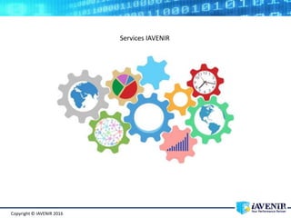 Copyright © IAVENIR 2016
Services IAVENIR
 