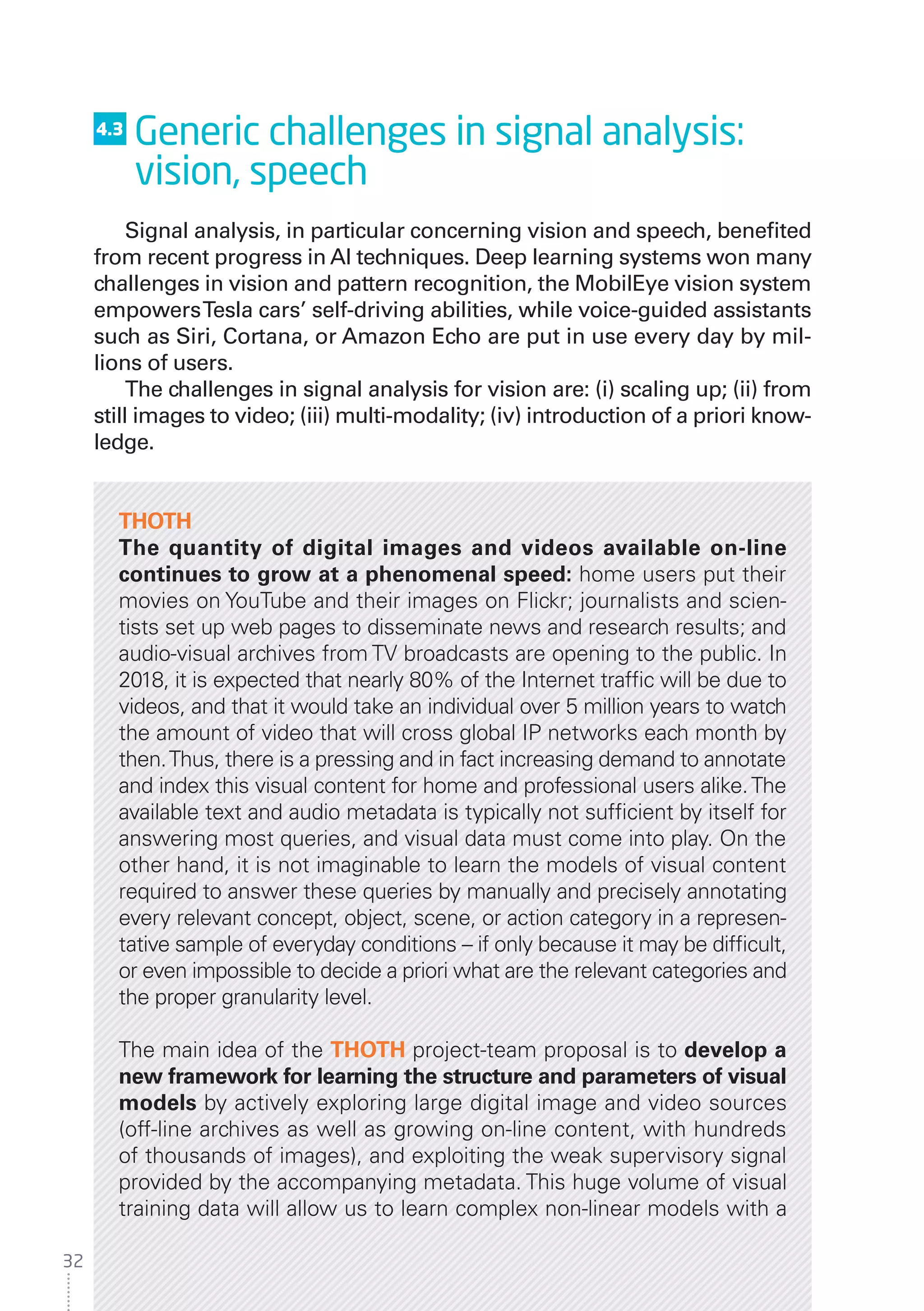 Inria White Paper Artificial intelligence, current challenges and…