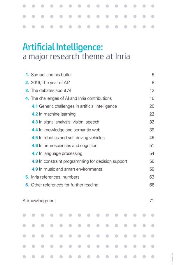 Inria White Paper Artificial intelligence, current challenges and…