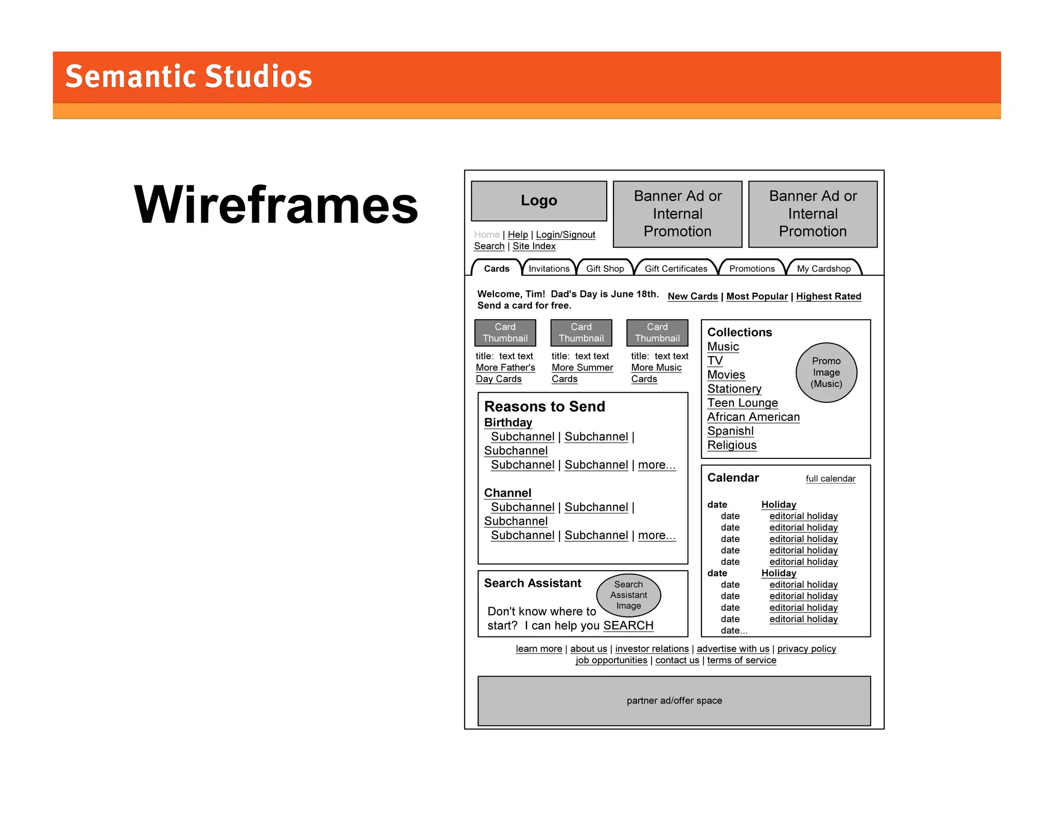 Wireframes

38

 
