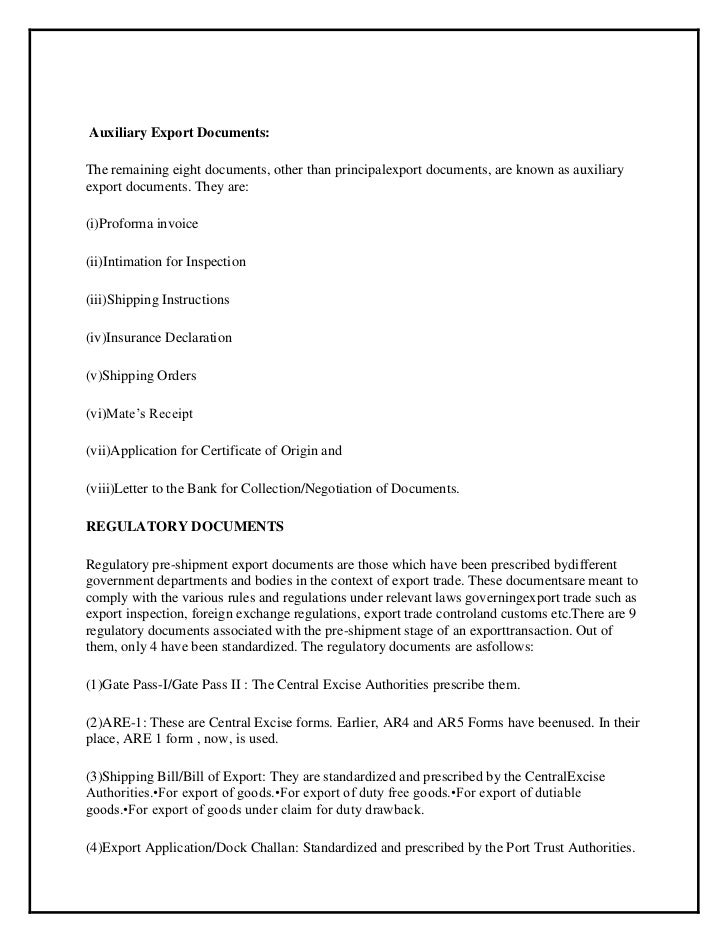 country of origin document