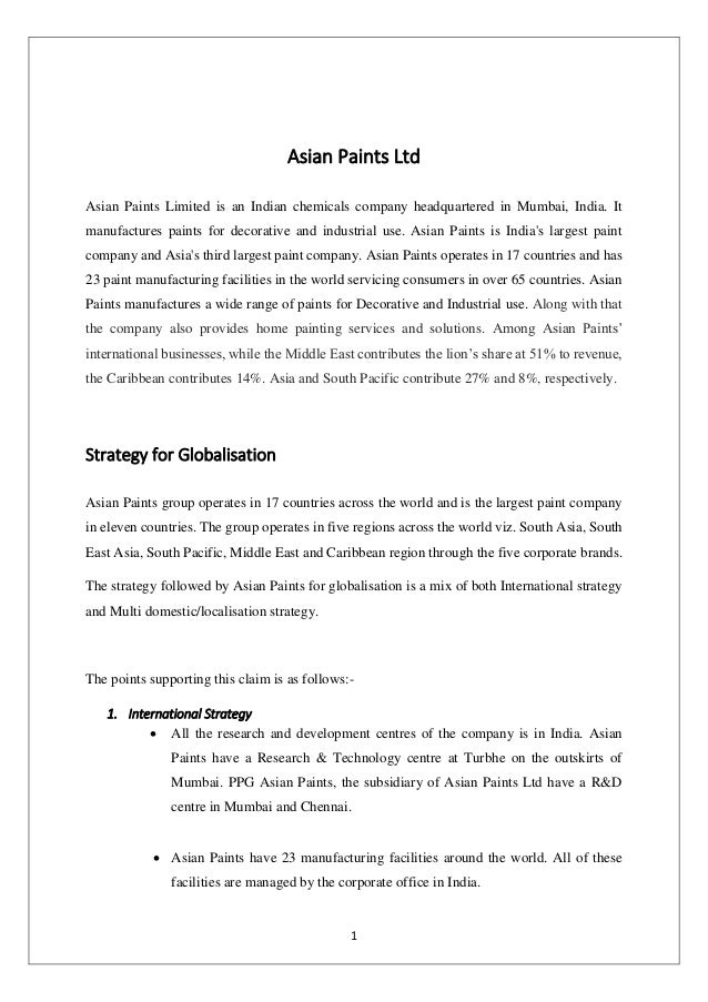 differentiation strategy of asian paints With a differentiated customer experience strategy and ever-increasing operational efficiency, asian paints could now focus on combining these 2 to create new business models and unlock additional sources of revenues. differentiation strategy of asian paints With a differentiated customer experience strategy and ever-increasing operational efficiency, asian paints could now focus on combining these 2 to create new business models and unlock additional sources of revenues.