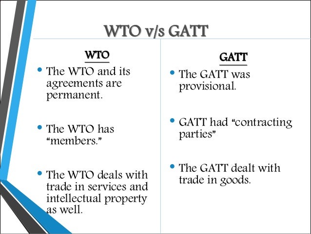 wto and gatt Introduction to gatt and wto achievements of gatt wto over gatt wto powers role of wto india’s role in wto. wto and gatt Introduction to gatt and wto achievements of gatt wto over gatt wto powers role of wto india’s role in wto.