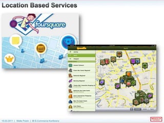 Alter Hut?Social Shopping„Die Menschen in vernetzten Märkten haben herausgefunden, dass sie sich weit bessere Informationen und Unterstützung gegenseitig bieten können als sie von ihren Verkäufern erhalten.“ (Cluetrain Manifest, 1999) 