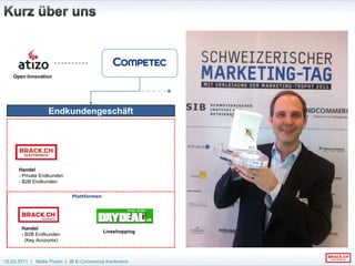 Kurz über unsOpen InnovationHandel Private Endkunden